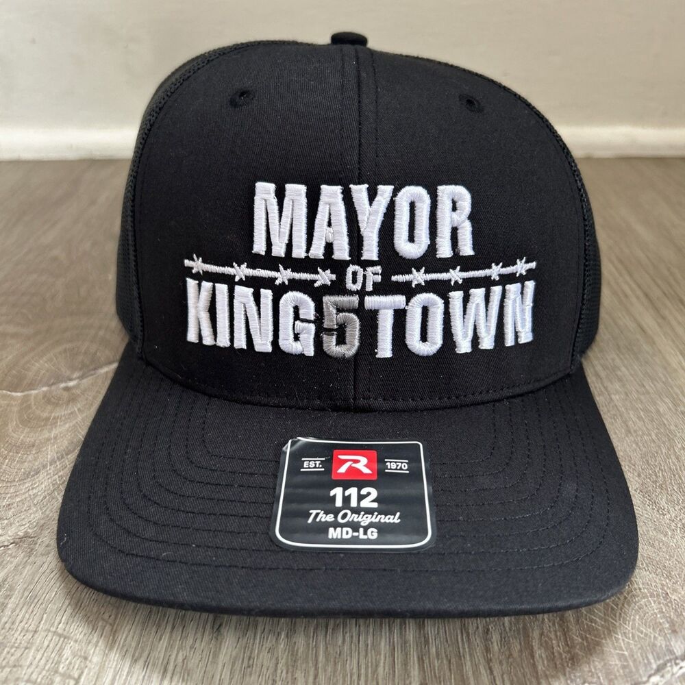Mayor Of Kingstown Season 5 Cast Crew Hat Trucker Snapback Med Large Richardson